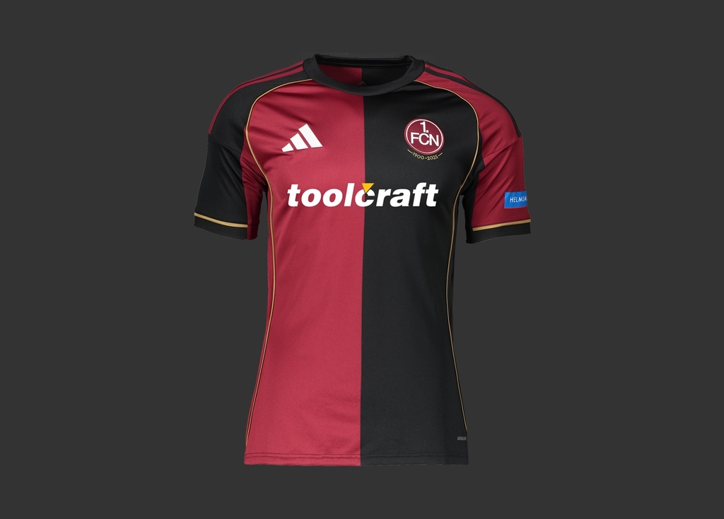 1. FC Nürnberg jersey with toolcraft logo