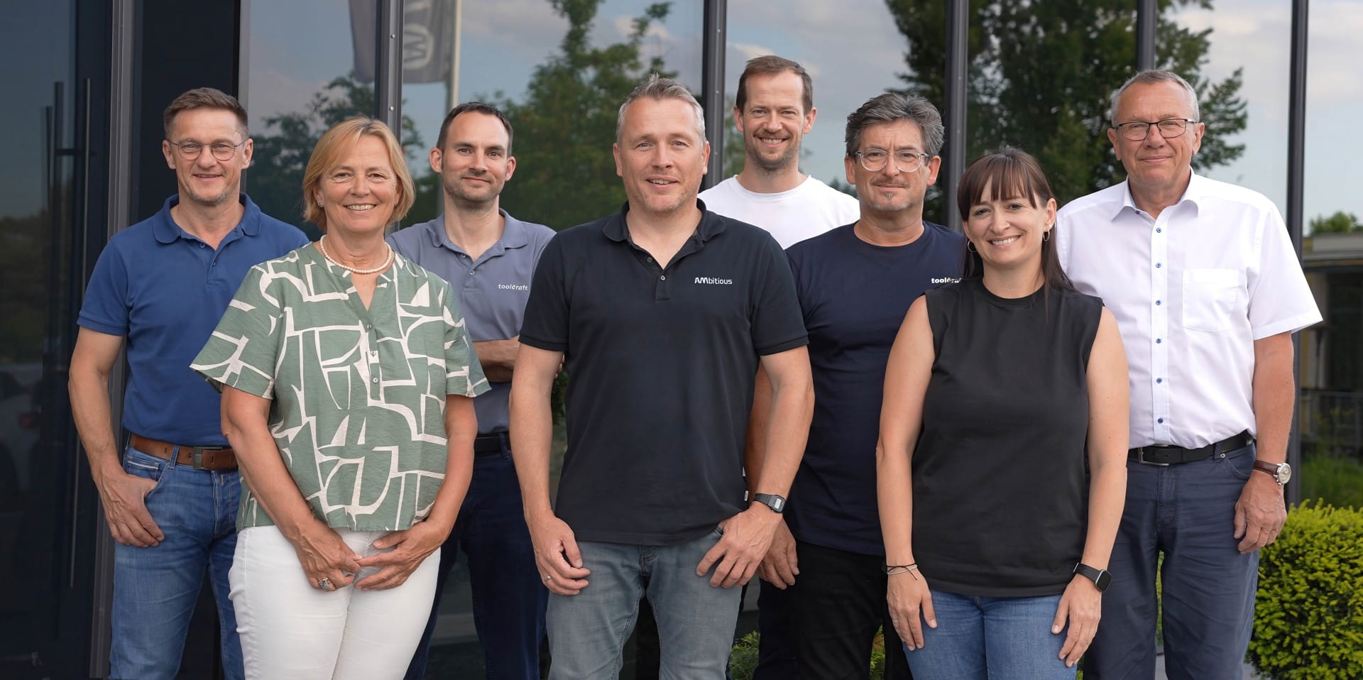 Vorstand, Aufsichtsrat und Gründerfamilie der toolcraft AG